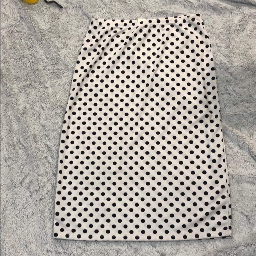 Polkadot skirt